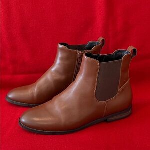 Lands' End 9D Women's leather Ankle Boots